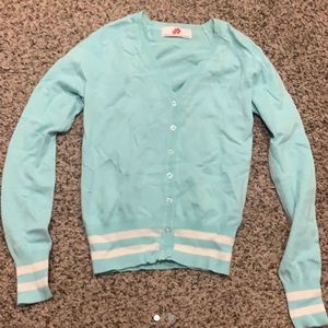 Mint Varsity Cardigan Brand New